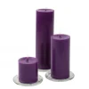 Badaboum Bougie Cylindrique Violet 12Cm X 6 Pi Ces Online