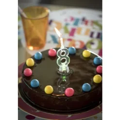 Discount Bougie Led Anniversaire Chiffre 5 Theme Joyeux Anniversaire