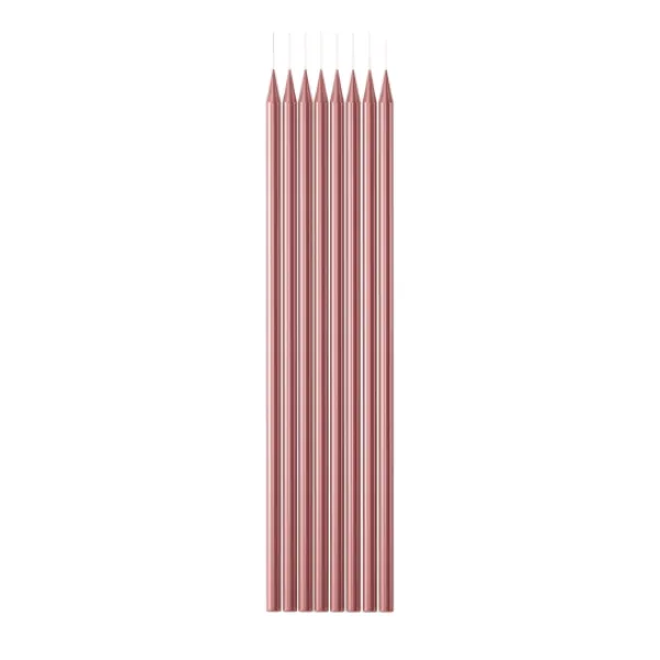 Badaboum Bougie M Tallis E Rose Gold 15.3Cm Lot De 24