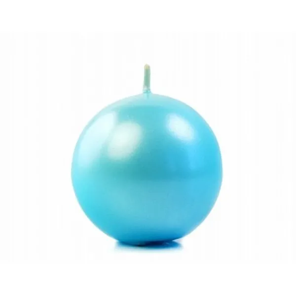 Badaboum Bougie Mariage Boule Turquoise 6Cm Online