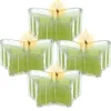 Badaboum Bougie Mariage Chauffe Plat Papillon Vert Anis X 4 Pi Ces New