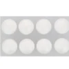 Badaboum Boule De Noel Blanche 6 Cm X 8 Pi Ces Hot