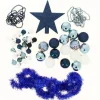 Badaboum Boule De Noel Bleu Et Blanc En Kit X44 Pi Ces