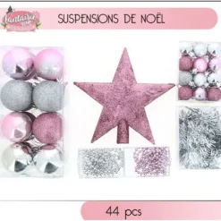 Badaboum Boule De Noel Pastel En Kit X44 Pi Ces Hot
