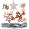 Badaboum Boule De Noel Rose Gold En Kit X44 Pi Ces Clearance