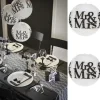 Badaboum Boule Lanterne En Papier Mr Mrs 20Cm X 2 Pi Ces