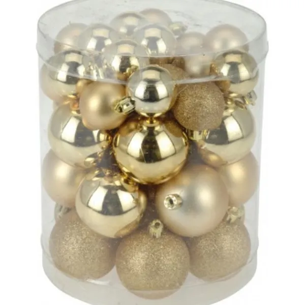 Badaboum Boules De Noel Or X40 Discount