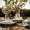 Badaboum Bouquet Lagurus Plumeau Ivoire