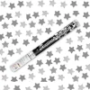 Badaboum Canon Confettis Etoile Argent 60 Cm