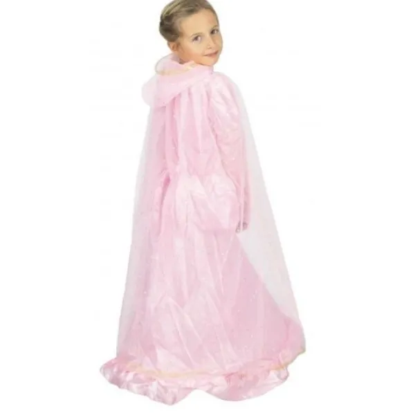 Discount Cape Princesse Plume Rose Et Or Enfant Theme Deco Princesse
