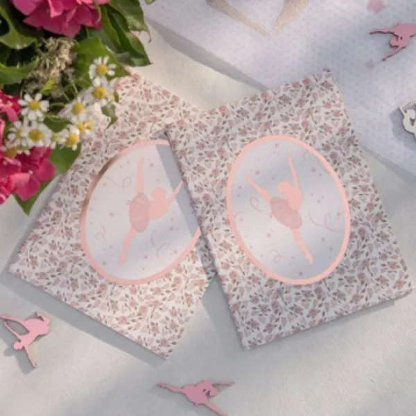 Badaboum Carnet Ballerine Rose Gold