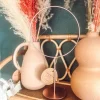 Badaboum Centre De Table Cercle Sur Pied Rose Gold