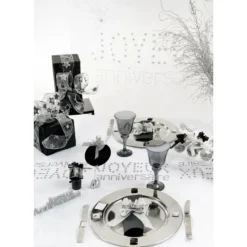 Best Centre De Table Joyeux Anniversaire Paillet Fuchsia Theme Joyeux Anniversaire