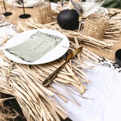 Badaboum Centre De Table Mariage Feuille De Palmier 40 Cm X 1M Discount