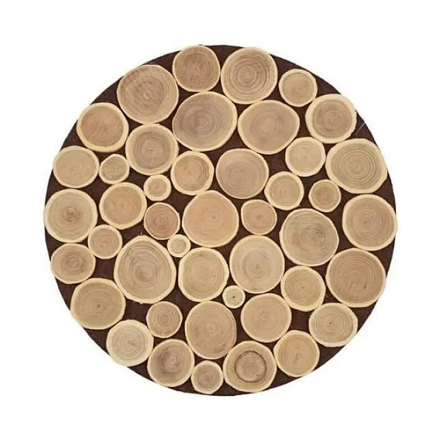 Badaboum Centre De Table Original Rondin De Bois 30Cm Clearance