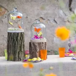 Badaboum Centre De Table Tronc D'Arbre Naturel