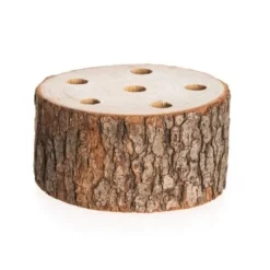 Badaboum Centre De Table Tronc En Bois Naturel 10Cm X 4 Cm