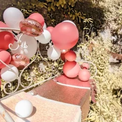Badaboum Chemin De Table Eblouissant A Paillettes Rose Gold