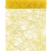 Badaboum Chemin De Table En Abaca Jaune 30Cm Hot