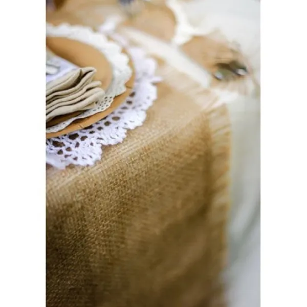 New Chemin De Table En Jute Effil 5 M Tres Theme Jute