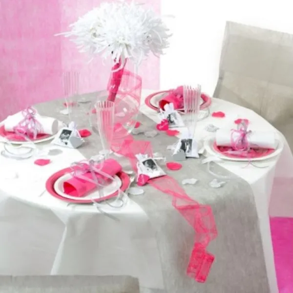 Badaboum Chemin De Table En Tissu Intiss