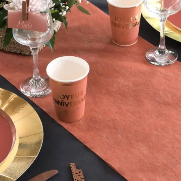 Badaboum Chemin De Table En Tissu Intiss