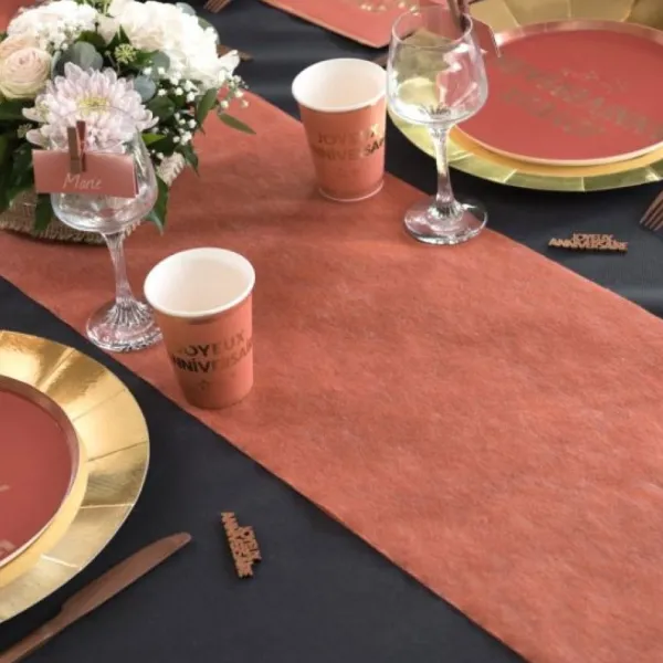 Badaboum Chemin De Table En Tissu Intiss