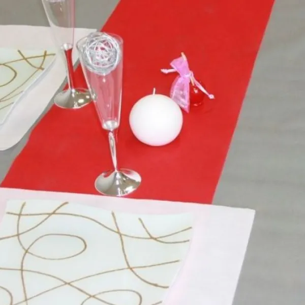 Badaboum Chemin De Table En Tissu Intiss