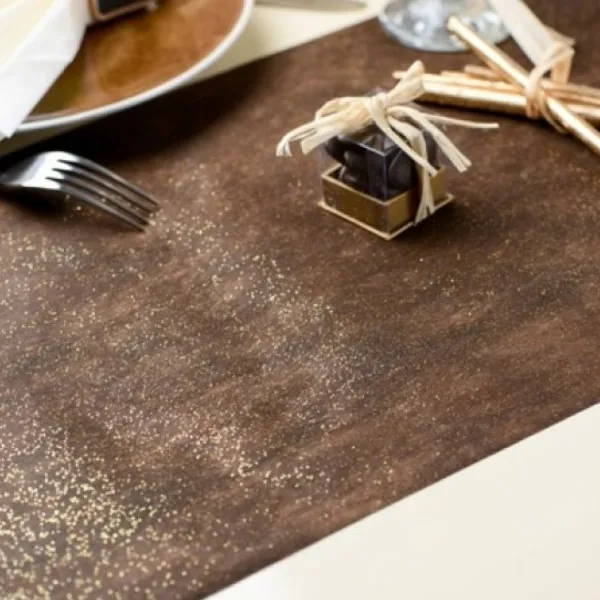 Badaboum Chemin De Table En Tulle Paillet Clearance