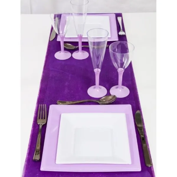 Badaboum Chemin De Table En Tulle Paillet Clearance