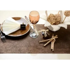 Badaboum Chemin De Table En Tulle Paillet Clearance