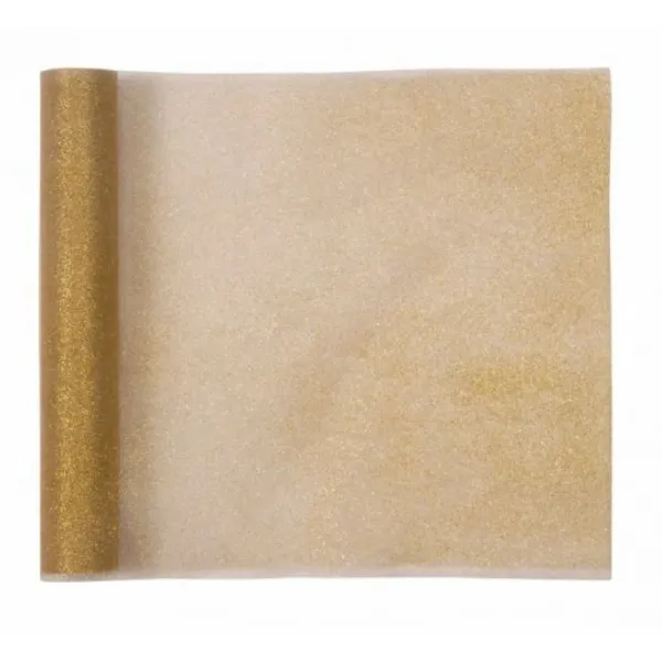 Badaboum Chemin De Table En Tulle Paillet Clearance