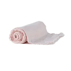 New Chemin De Table Gaze De Coton Rose Pastel 300X30Cm Theme Deco Pastel