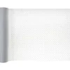 Badaboum Chemin De Table Intisse Plumetis Blanc Clearance