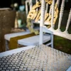 Badaboum Chemin De Table Lin Floque Nid D'Abeille