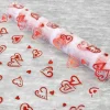 Badaboum Chemin De Table Mariage Coeur Rouge Clearance