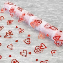 Badaboum Chemin De Table Mariage Coeur Rouge Clearance