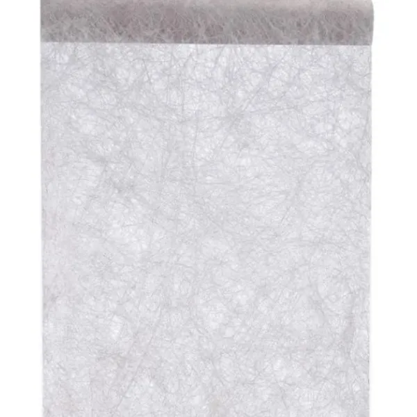 Badaboum Chemin De Table Mariage Gris Fanon 30 Cm X 5 M Tres Outlet