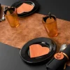 Badaboum Chemin De Table Mariage Orange Fanon 30Cm New