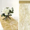 Badaboum Chemin De Table Mariage Or M Tallis 30 Cm X 5 M Tres Online