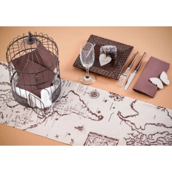 Badaboum Chemin De Table Mariage Theme Voyage