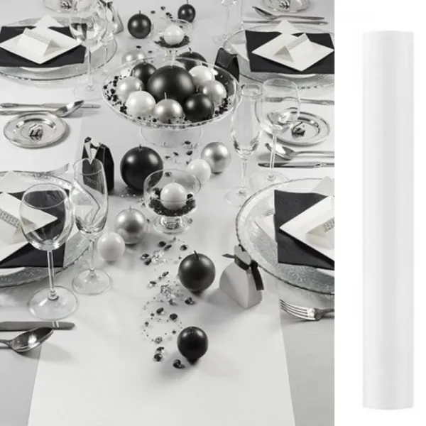 Badaboum Chemin De Table Pas Cher En Satin 36Cm X 9 M Tres Best
