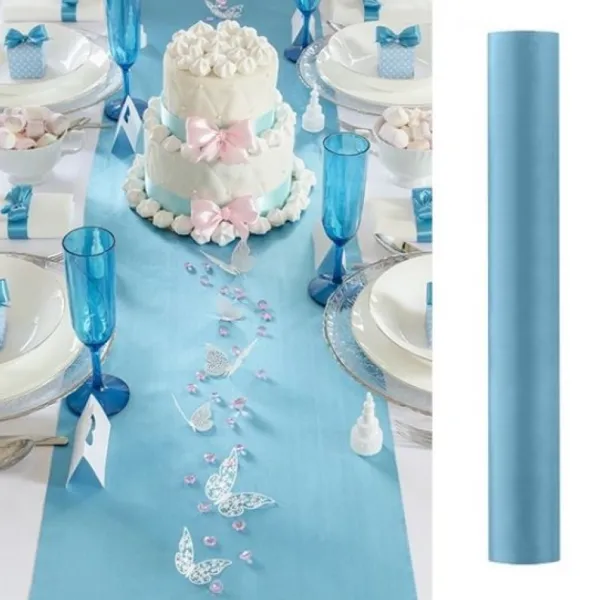 Badaboum Chemin De Table Pas Cher En Satin 36Cm X 9 M Tres Best