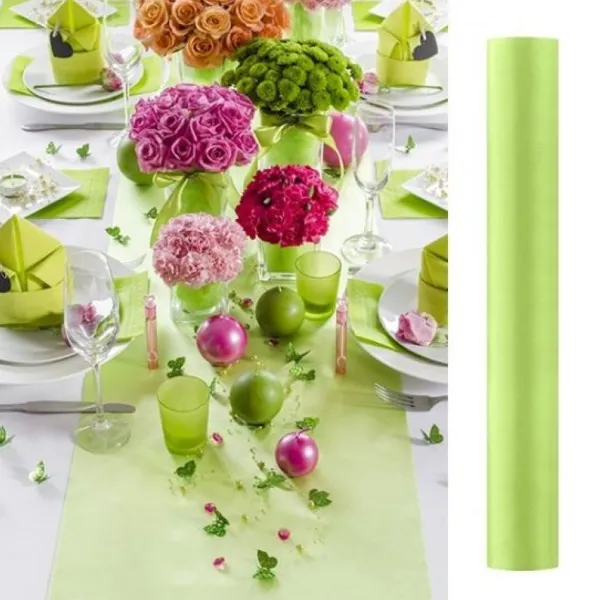 Badaboum Chemin De Table Pas Cher En Satin 36Cm X 9 M Tres Best