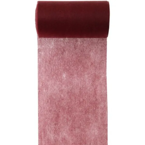 Badaboum Chemin De Table Pas Cher 10 Cm En Tissu Intiss Discount