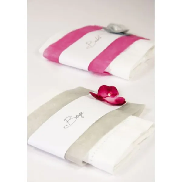 Badaboum Chemin De Table Pas Cher 10 Cm En Tissu Intiss Discount