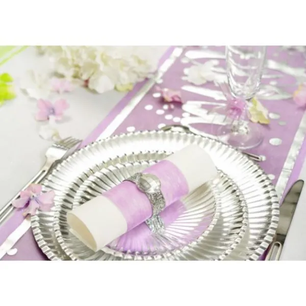 Badaboum Chemin De Table Pas Cher 10 Cm En Tissu Intiss Discount