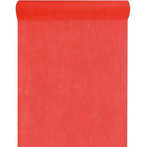 Badaboum Chemin De Table Pas Cher Intiss Rouge 30Cm Discount
