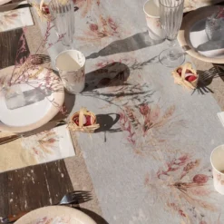 Badaboum Chemin De Table Romance Polyester