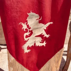 Badaboum Chemin De Table Velours Drapeau Royal